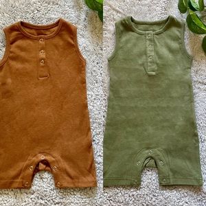 🌵SOLD🌵Baby Romper Sleeveless Jumpsuit Shorts